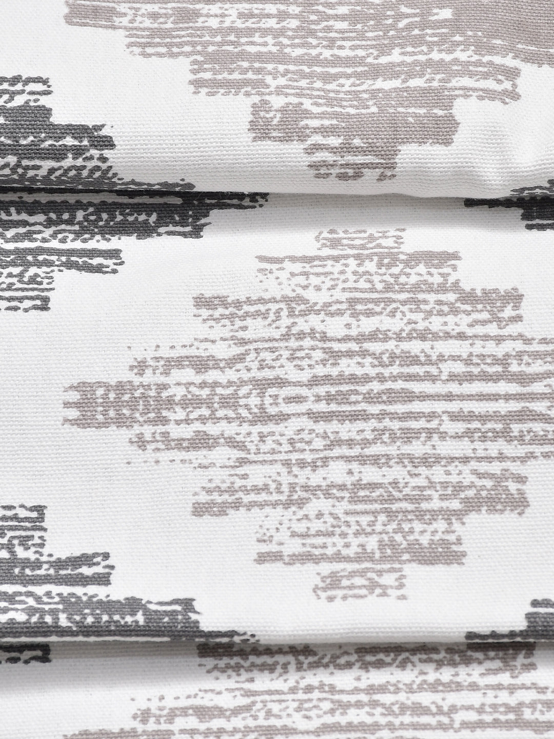 Kohinoor 100% Cotton Grey 4/6 Seater Table Runner