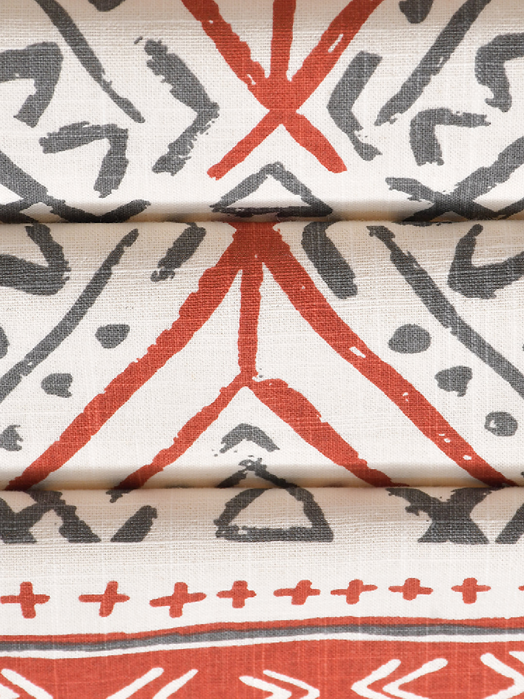 Katti Batti 100% Cotton Multicoloured 4/6 Seater Table Runner