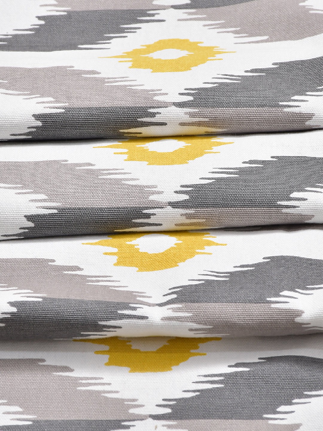 Jalsa 100% Cotton Yellow 4/6 Seater Table Runner