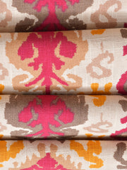 Rangbahar Ikat 100% Cotton Yellow 4/6 Seater Table runner