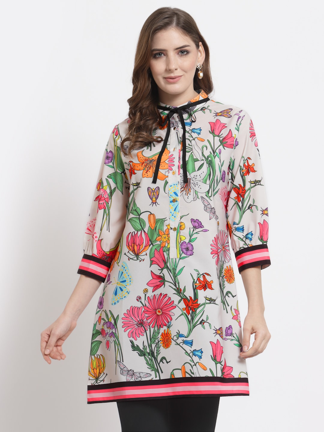 Floral Print Tunic
