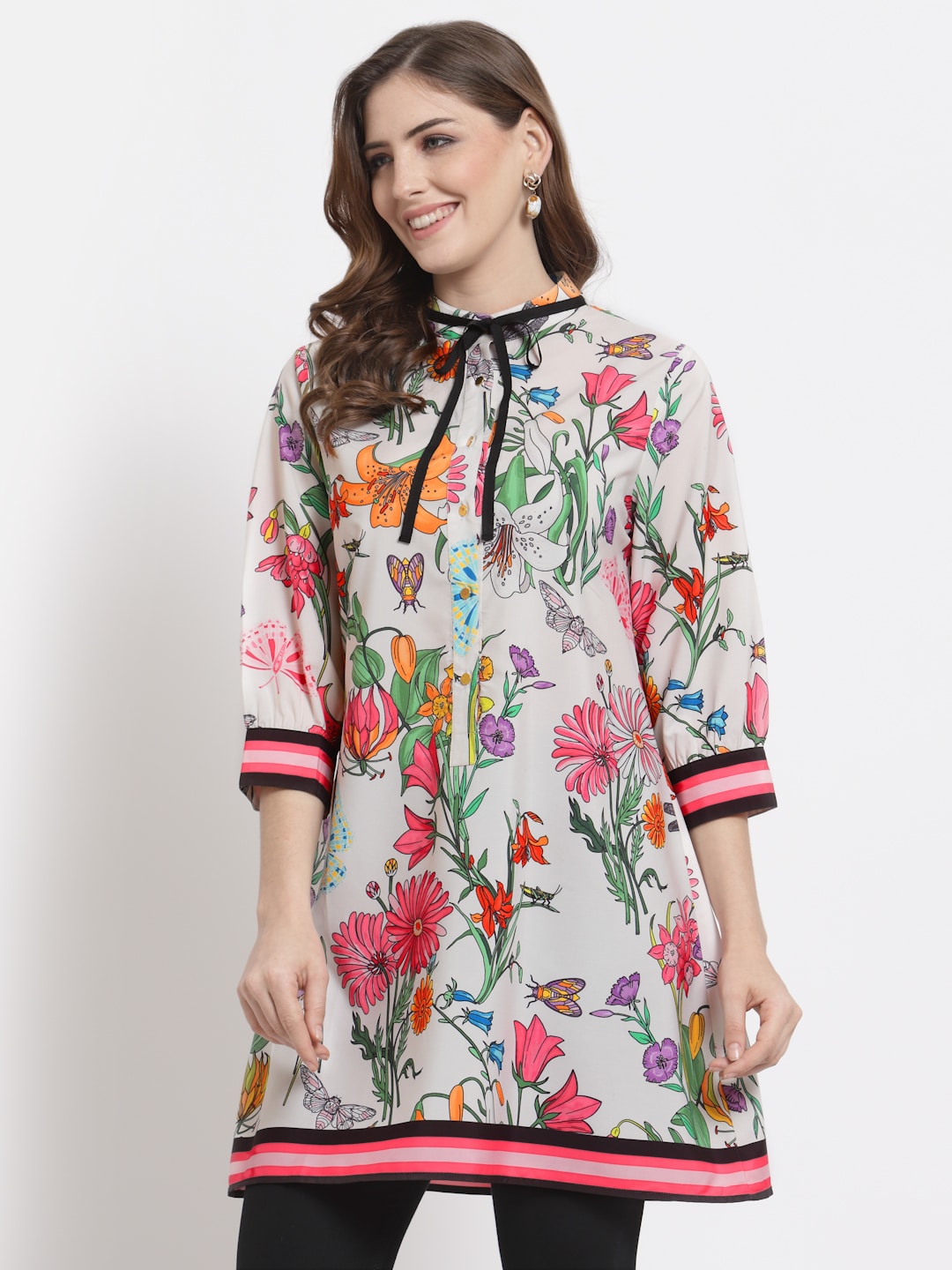 Floral Print Tunic