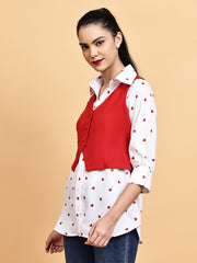 Fall in love Shirt-waistcoat