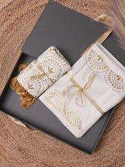 Regal Cotton Table Runner with 6 Matching Placemats