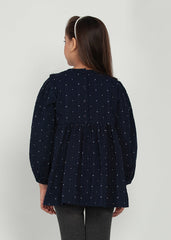Blue Embroidered Tunic