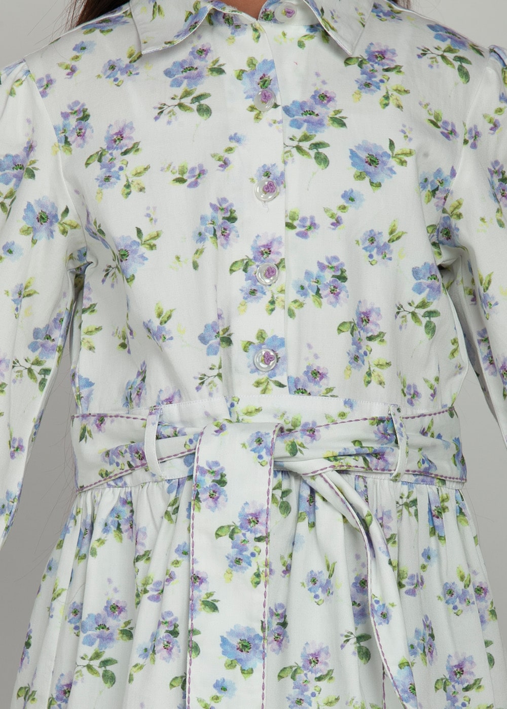 Lilac Floral Dress