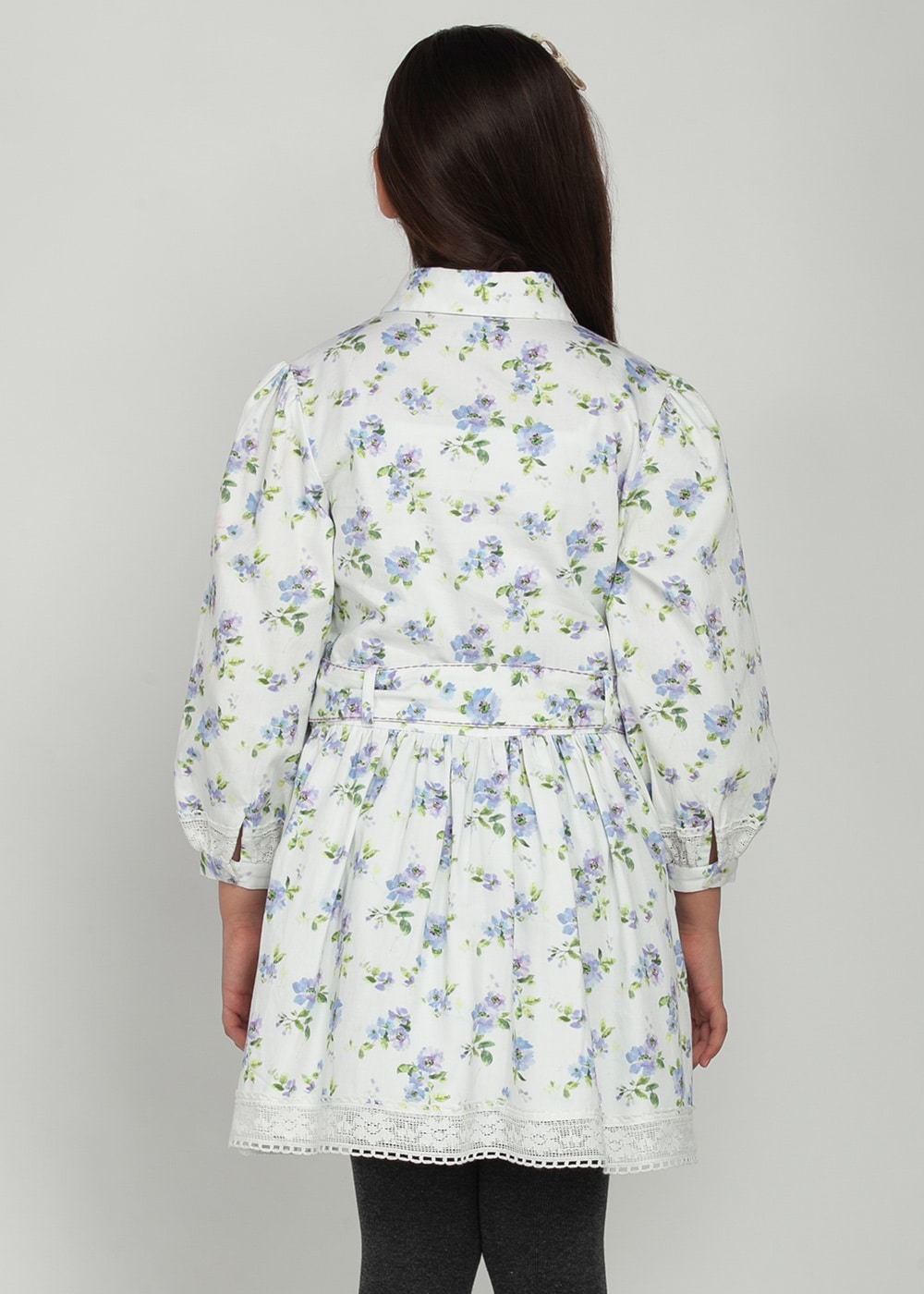 Lilac Floral Dress