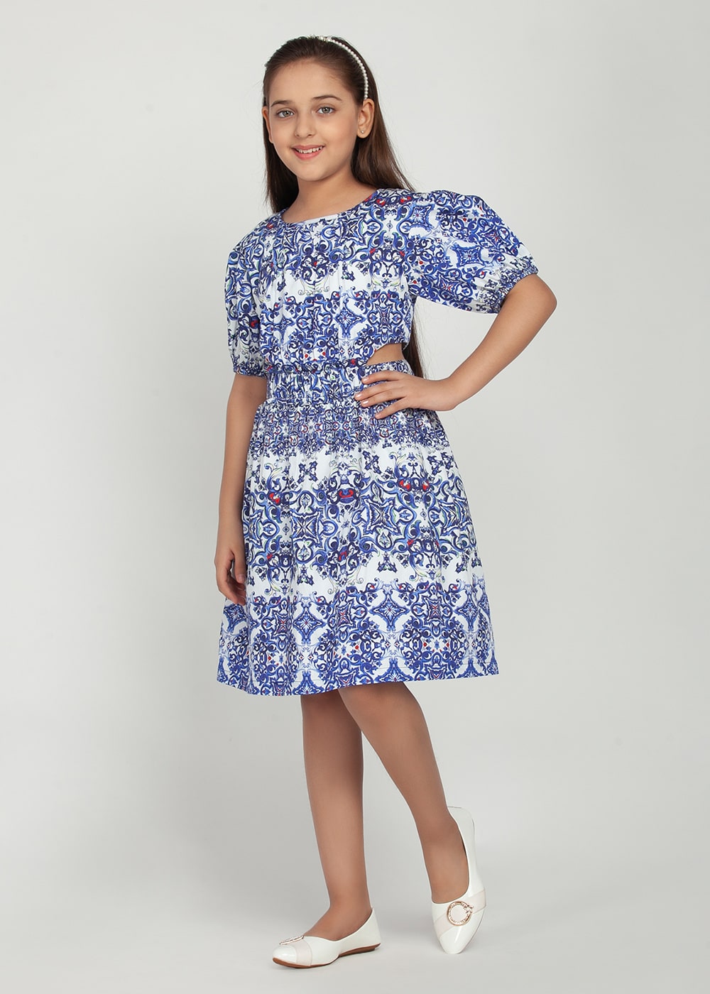 Blue Pottery Dress
