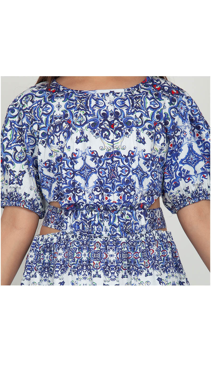 Blue Pottery Dress