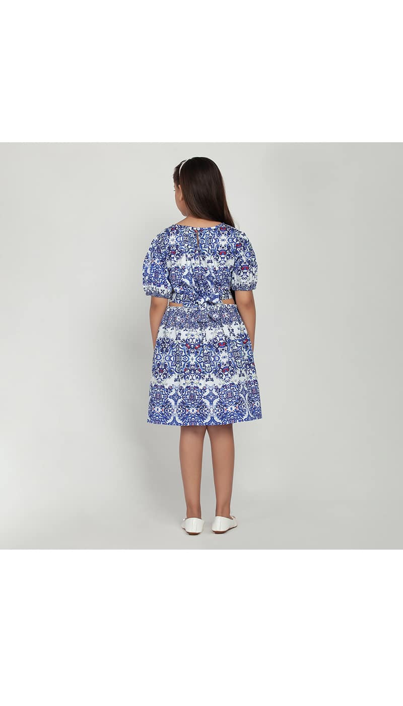 Blue Pottery Dress