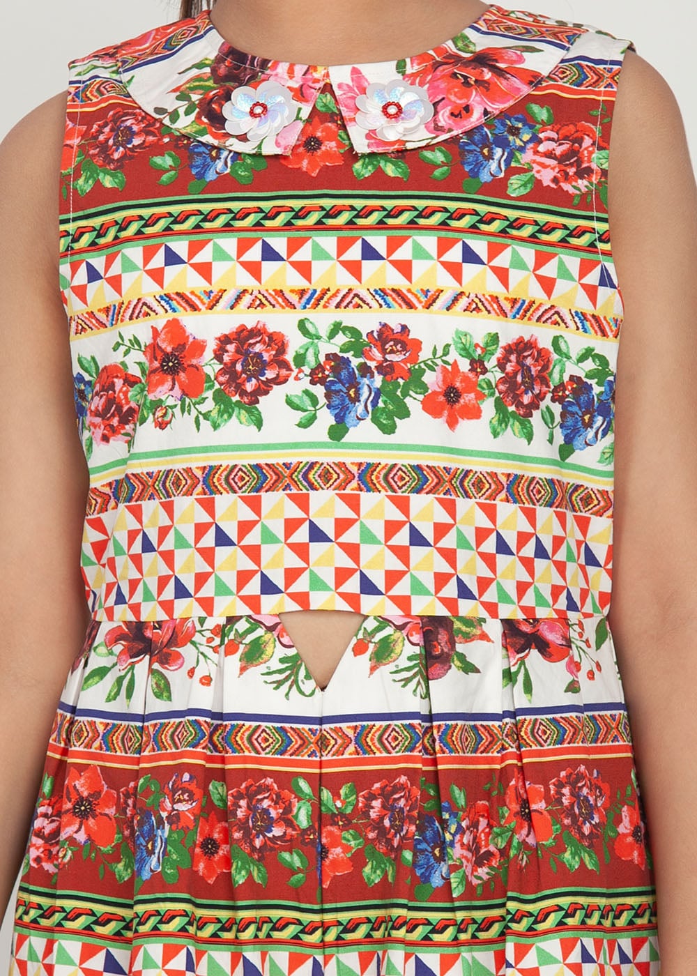 Multi-Floral Jumpsuit