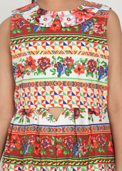 Multi-Floral Jumpsuit