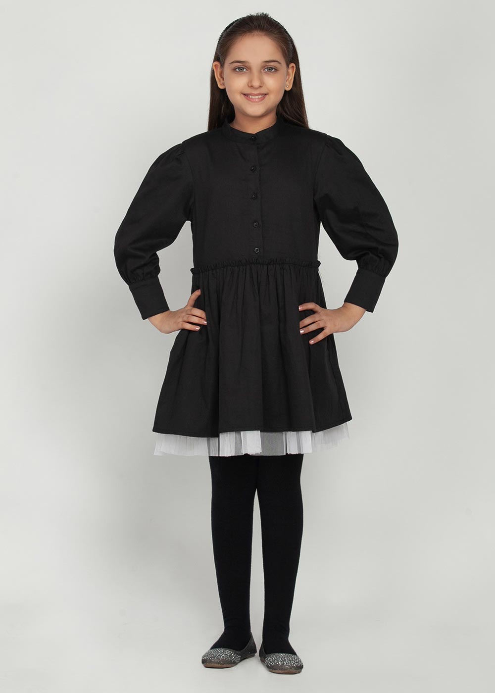 Black-Shirt Dress
