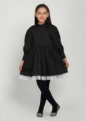 Black-Shirt Dress