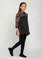 Black Embroidered Tunic
