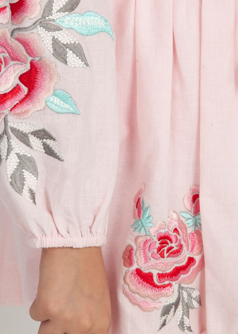 Rose Skirt Top Set