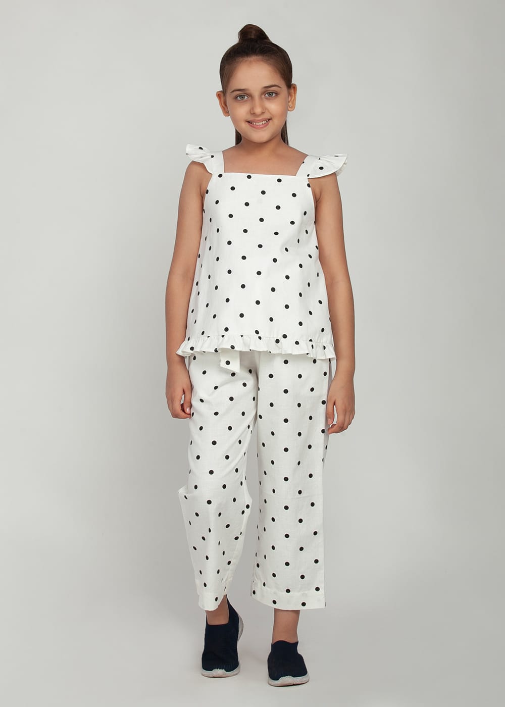 Polka Trouser Set