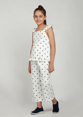 Polka Trouser Set