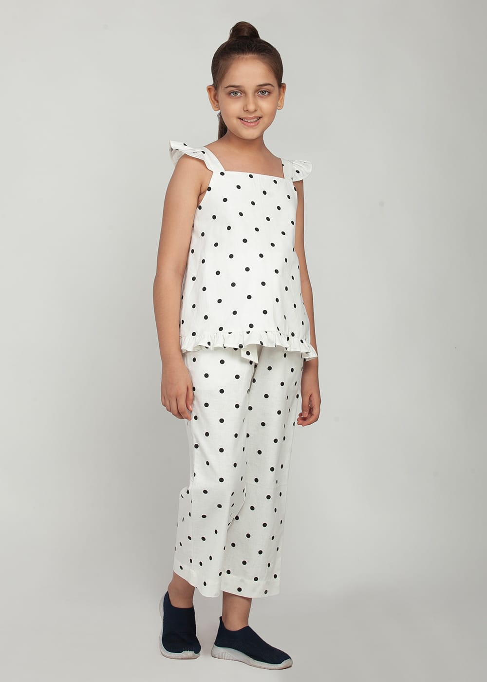 Polka Trouser Set