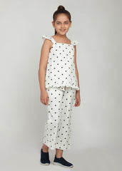 Polka Trouser Set