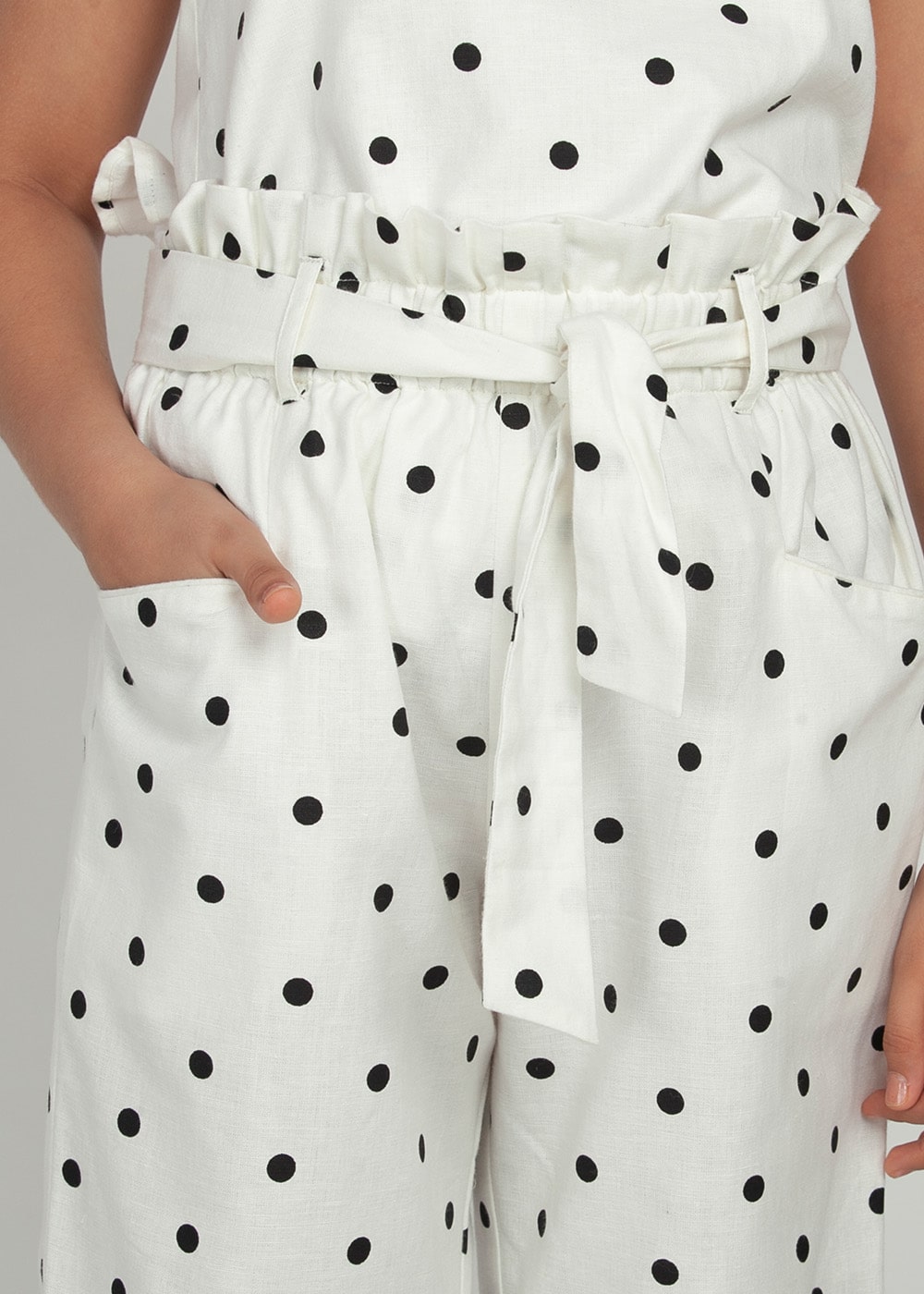 Polka Trouser Set