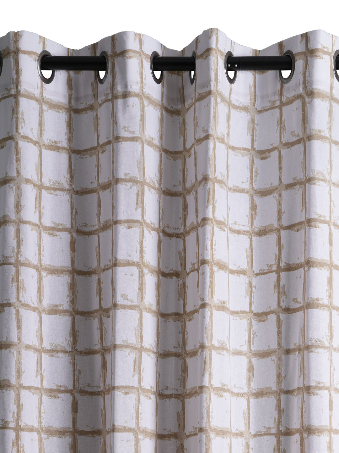 Mesh Polyester Cotton Printed Curtain