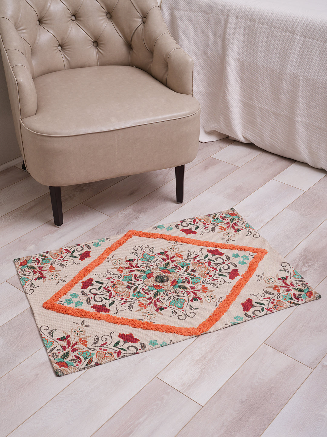 Cleido Printed 60X90 Cm Cotton Rugs