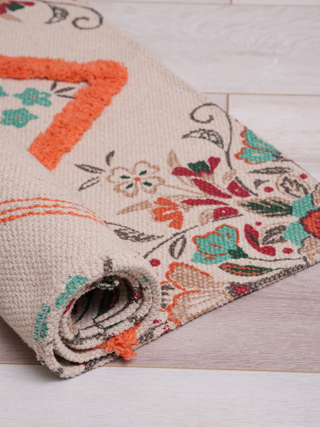 Cleido Printed 60X90 Cm Cotton Rugs