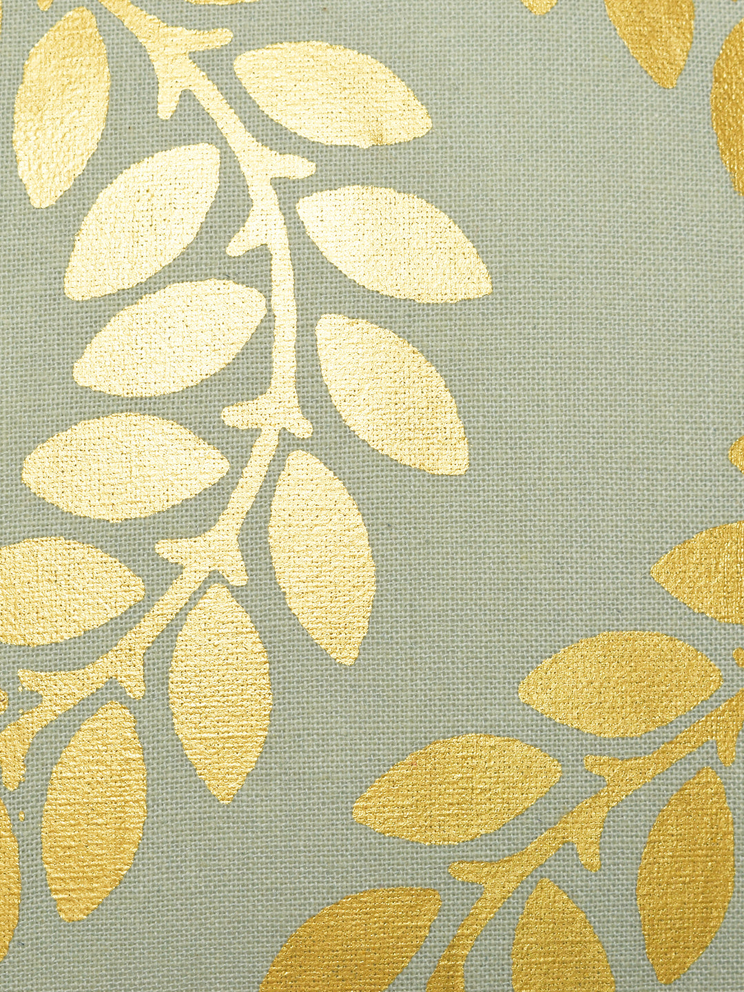 Set Of 5 Foil Printed Cushion Cover Set