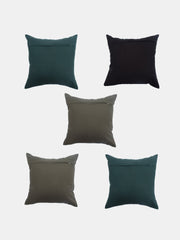 Set Of 5 Midnight Beauty Cushion Cover Set