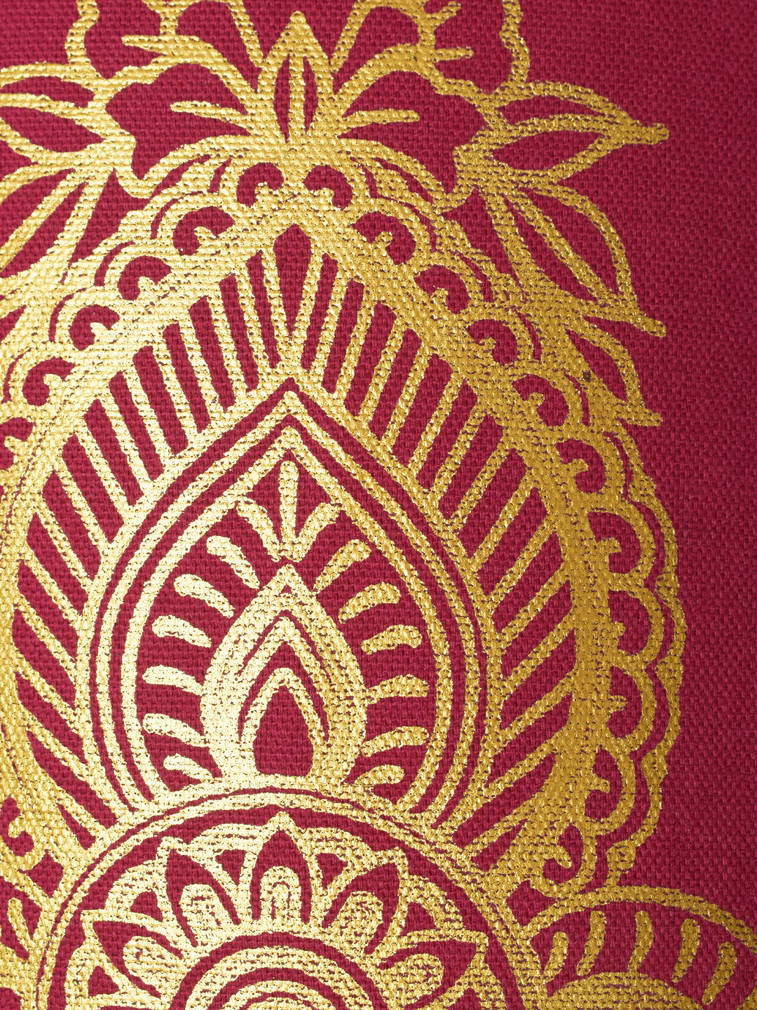 Set Of 5 Mughal Printed Cushion Cover Set
