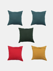 Set Of 5 Printed Bagh Cushion Cover Set
