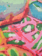 Set Of 5 Tropical Printed Cushion Cover Set