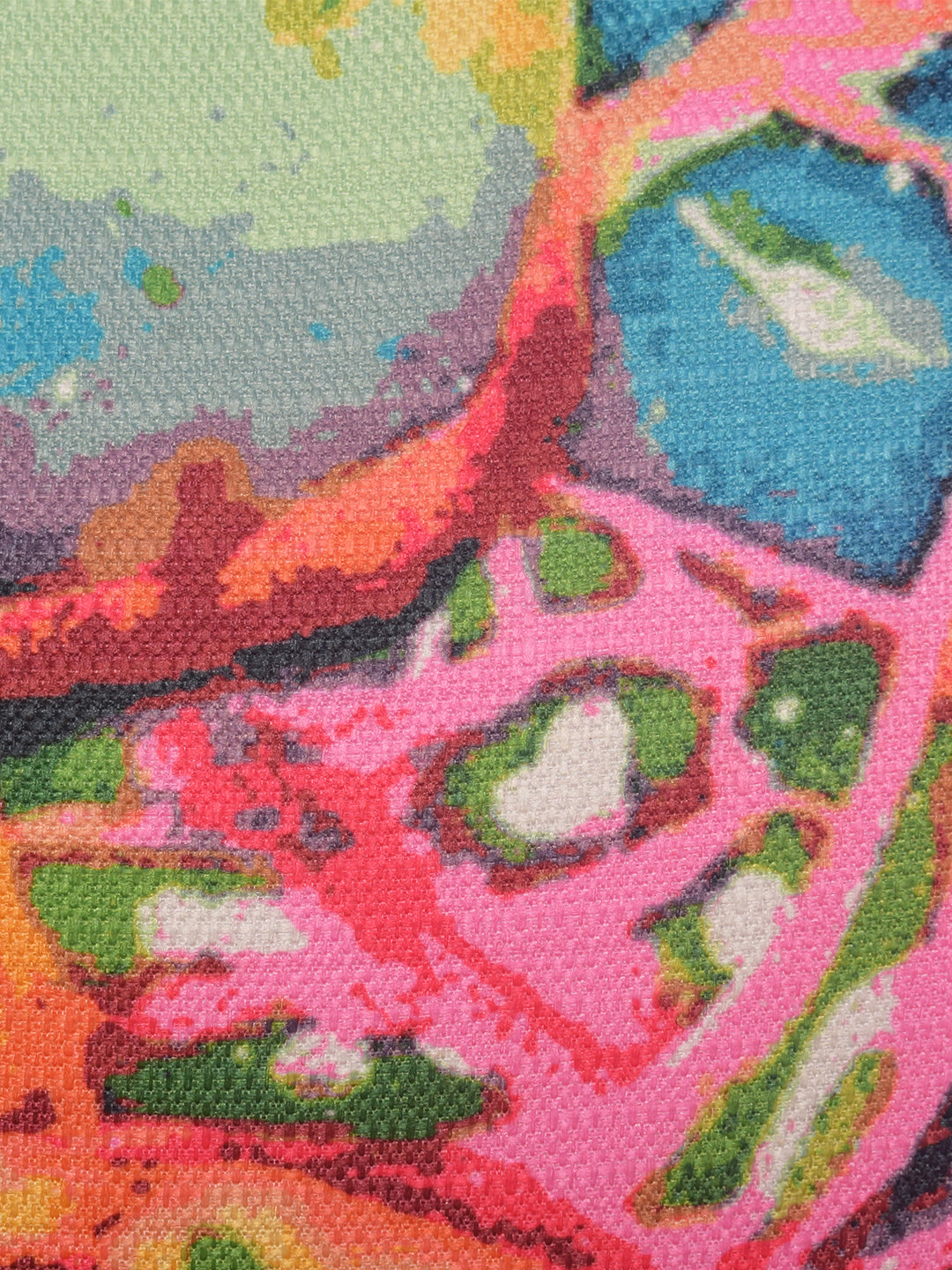 Set Of 5 Tropical Printed Cushion Cover Set