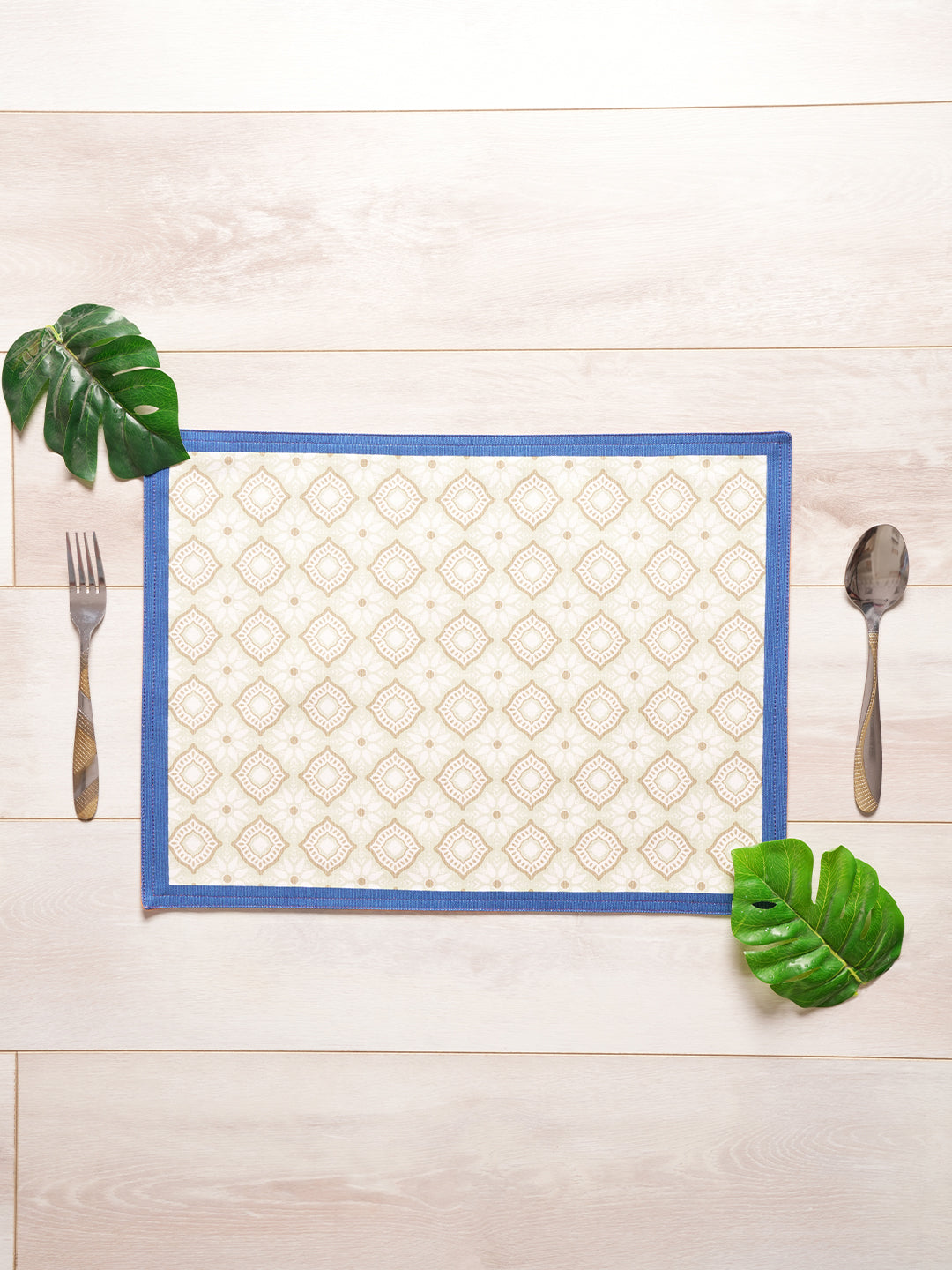 Set Of 6 Dhenu Printed Placement