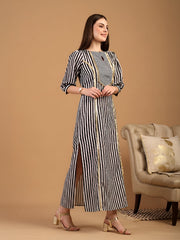 Fusion Striper Tunic Dress