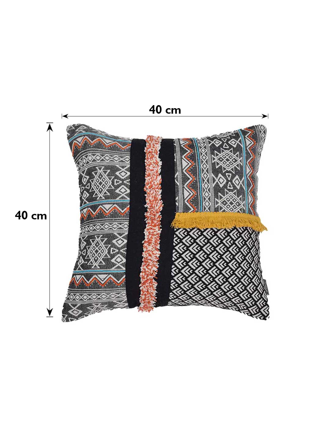 Art of village Cushion Cover